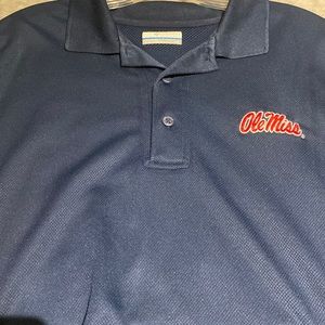 Columbia Ole Miss polo size L